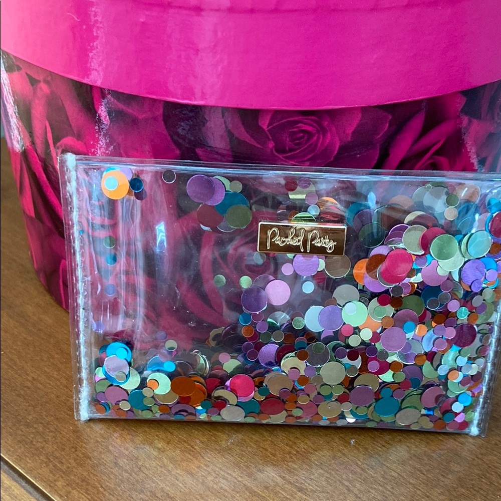 Colorful Confetti Card Holder